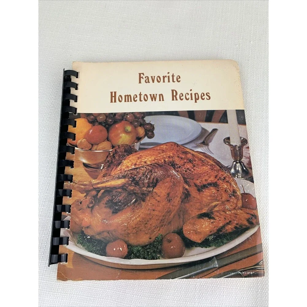 Favorite Hometown Recipes Vintage Cookbook Dayton, Ohio 1979 Baptist Church